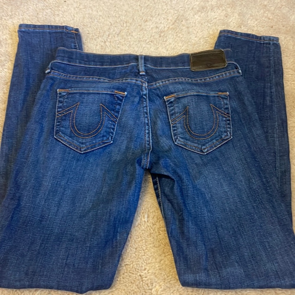 Women’s True Religion HALLE Mid-rise super skinny Jean